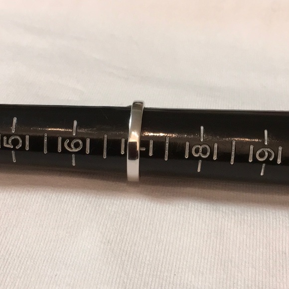 Charles Winston Pave CZ Heart 925 & Platinum Ring - Picture 7 of 7